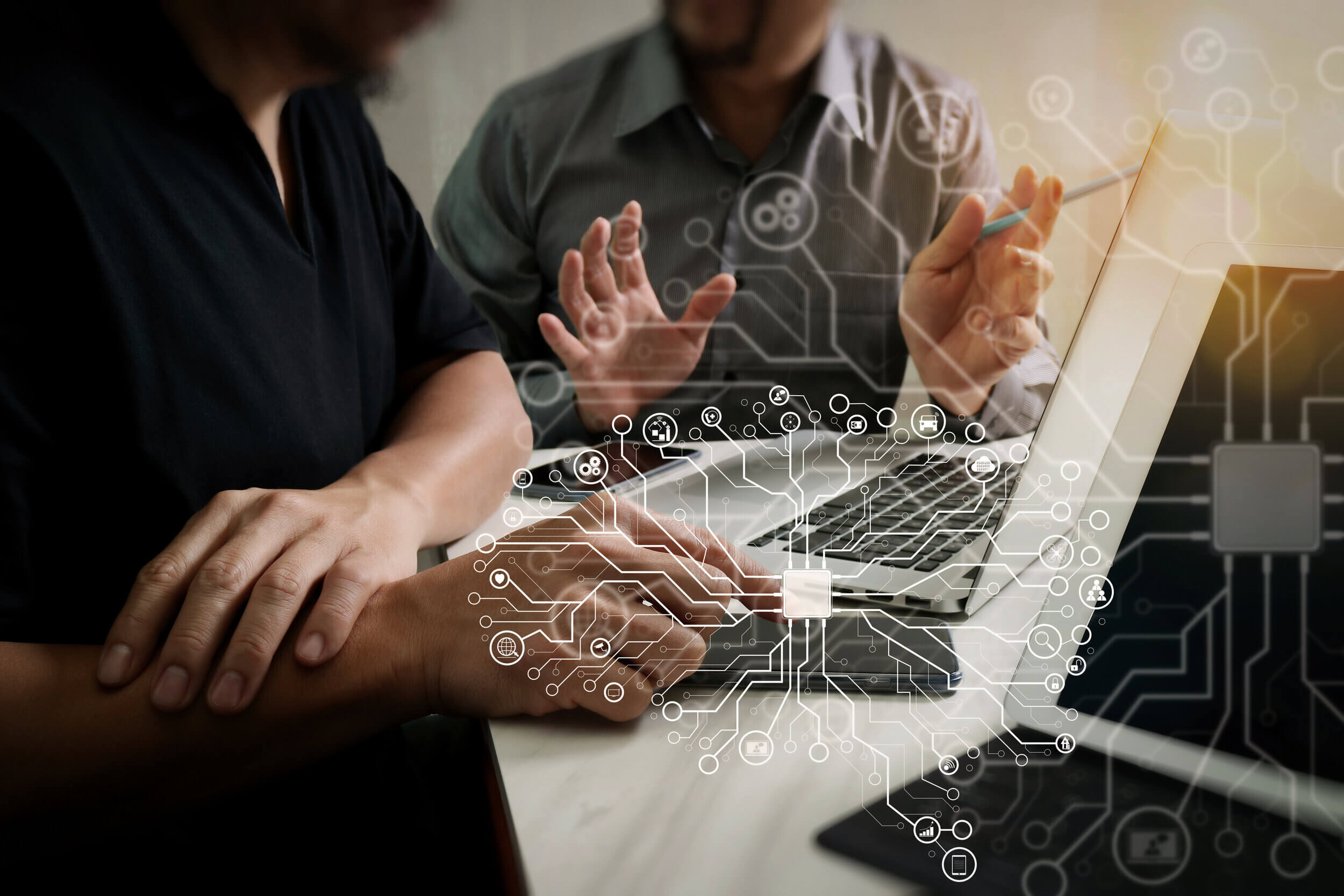 Artificial,Intelligence,(ai),machine,Learning,With,Data,Mining,Technology,On,Virtual